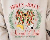 Teacher Sweatshirt, Christmas Appreciation Gift, Christmas Top, Holiday Sweater