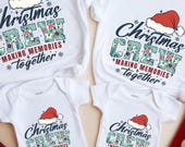 Christmas T-shirts, Family Matching Set, Holiday Shirts, Family Festive Fun