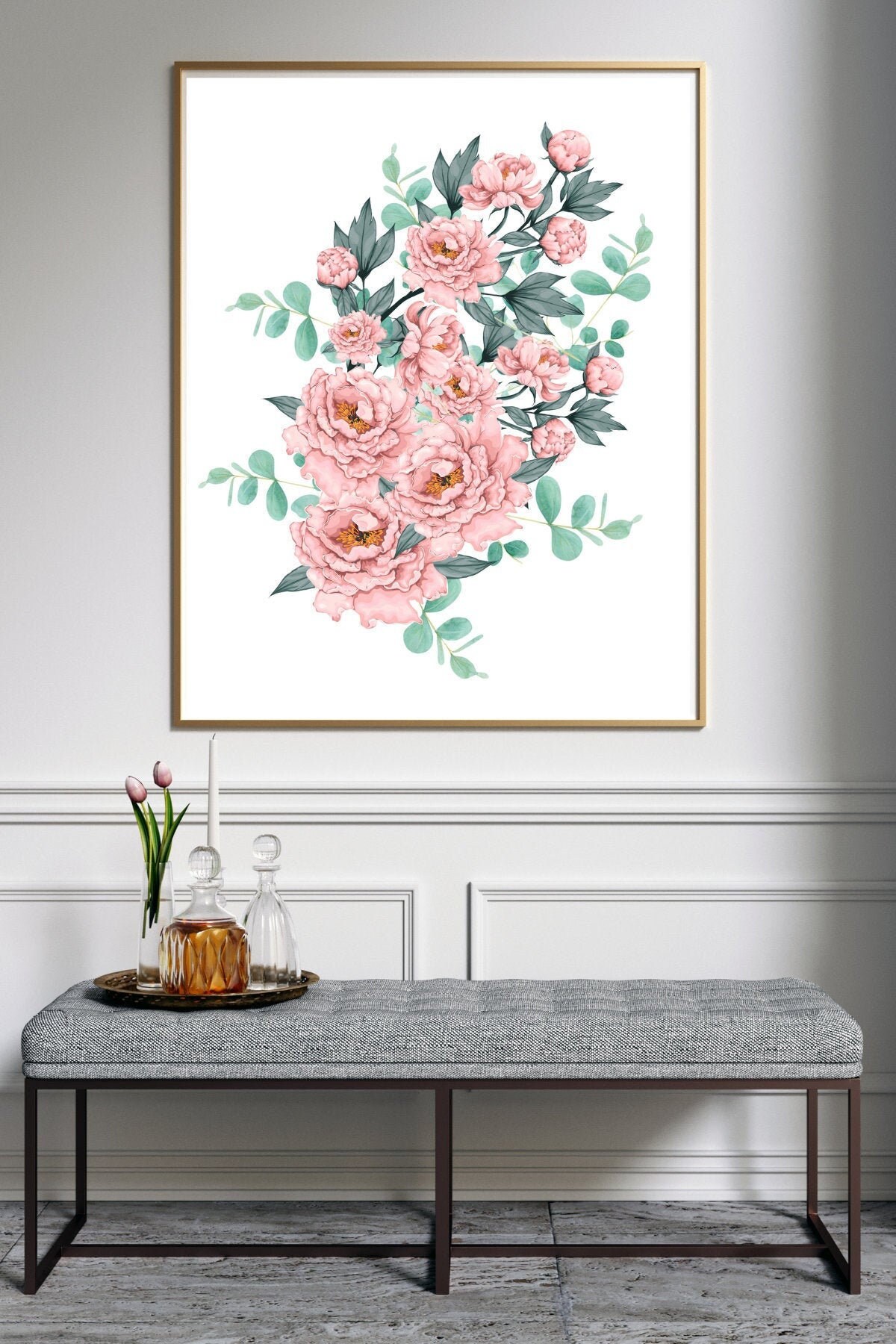 Peony Floral Prints