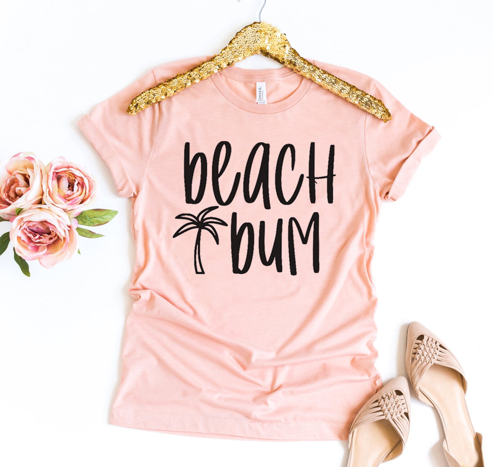 Beach Bum Tshirt Beach Tshirt Summer Shirt Vacation Tee | Etsy