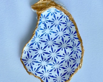 Blue Star Oyster Ring Dish
