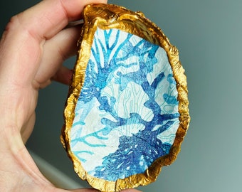 Blue Coral Ring Dish