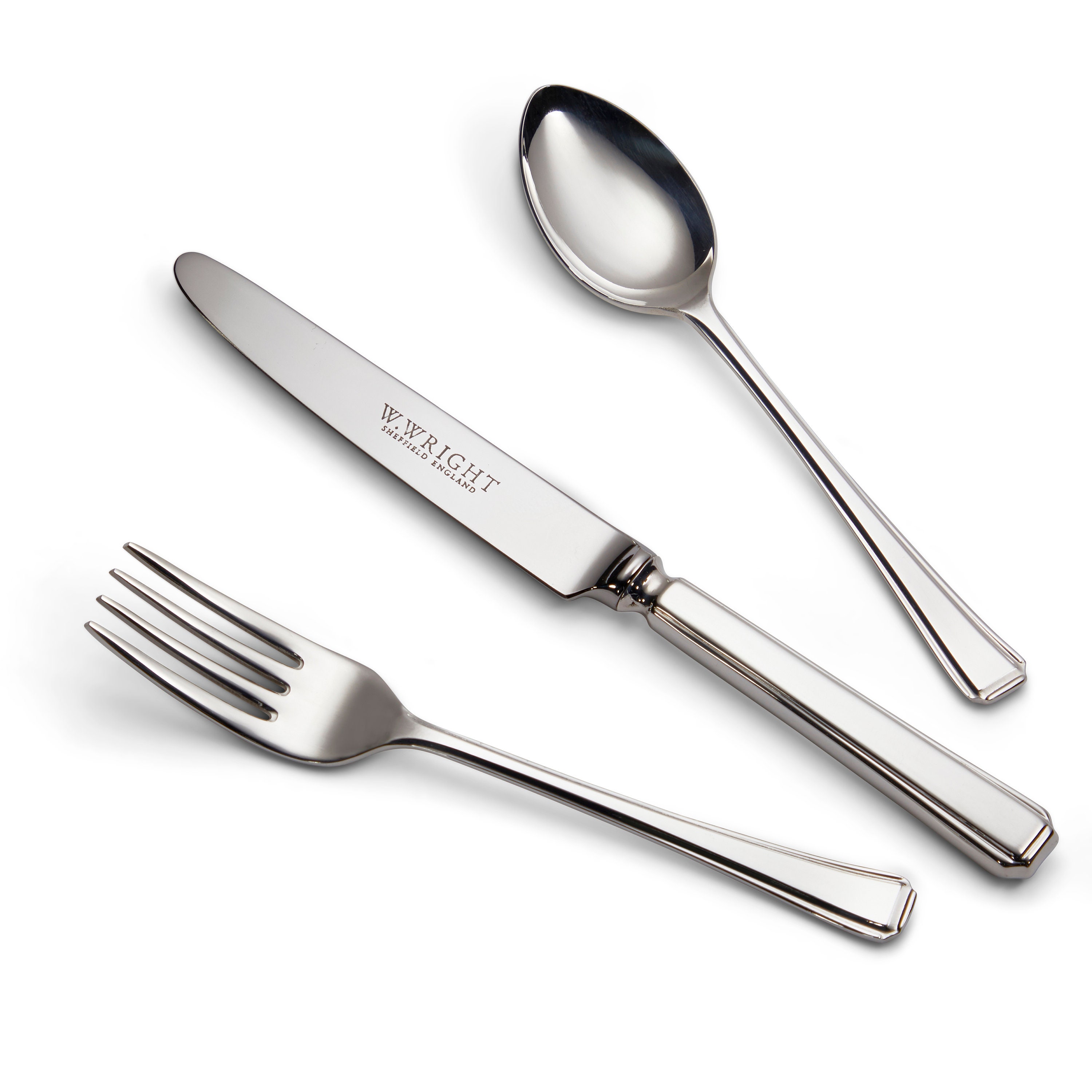Silver Plated Childs Cutlery Set Etsy