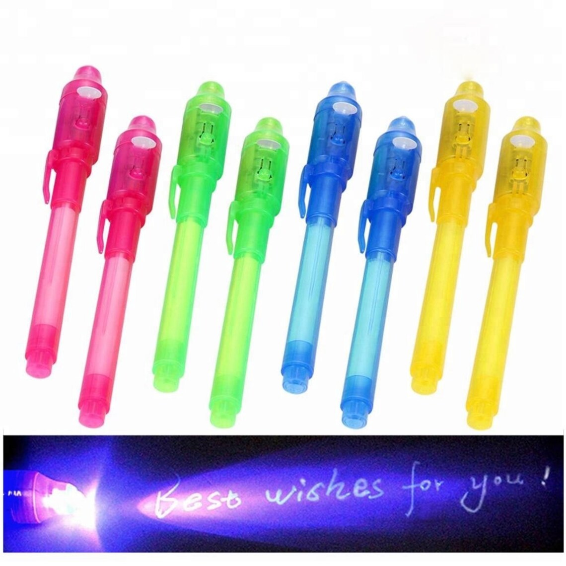 4x UV Light and Invisible Ink Pen Etsy