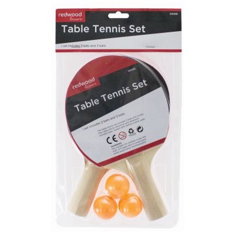 Table Tennis Bats and Balls Set Etsy