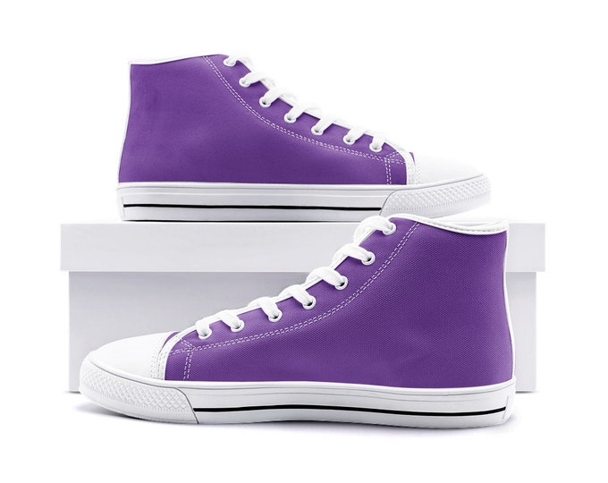 Women's Jingle Dancers Purple Ipottaa Basketball / Sport High Top Shoes - Black Sole main image 1