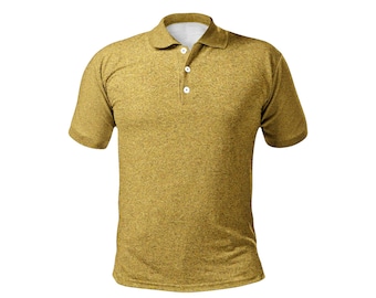 Goudkleurige poloshirts heren