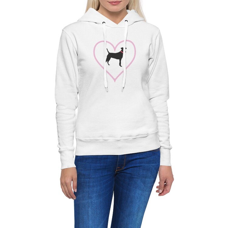 Black dog hoodies sale