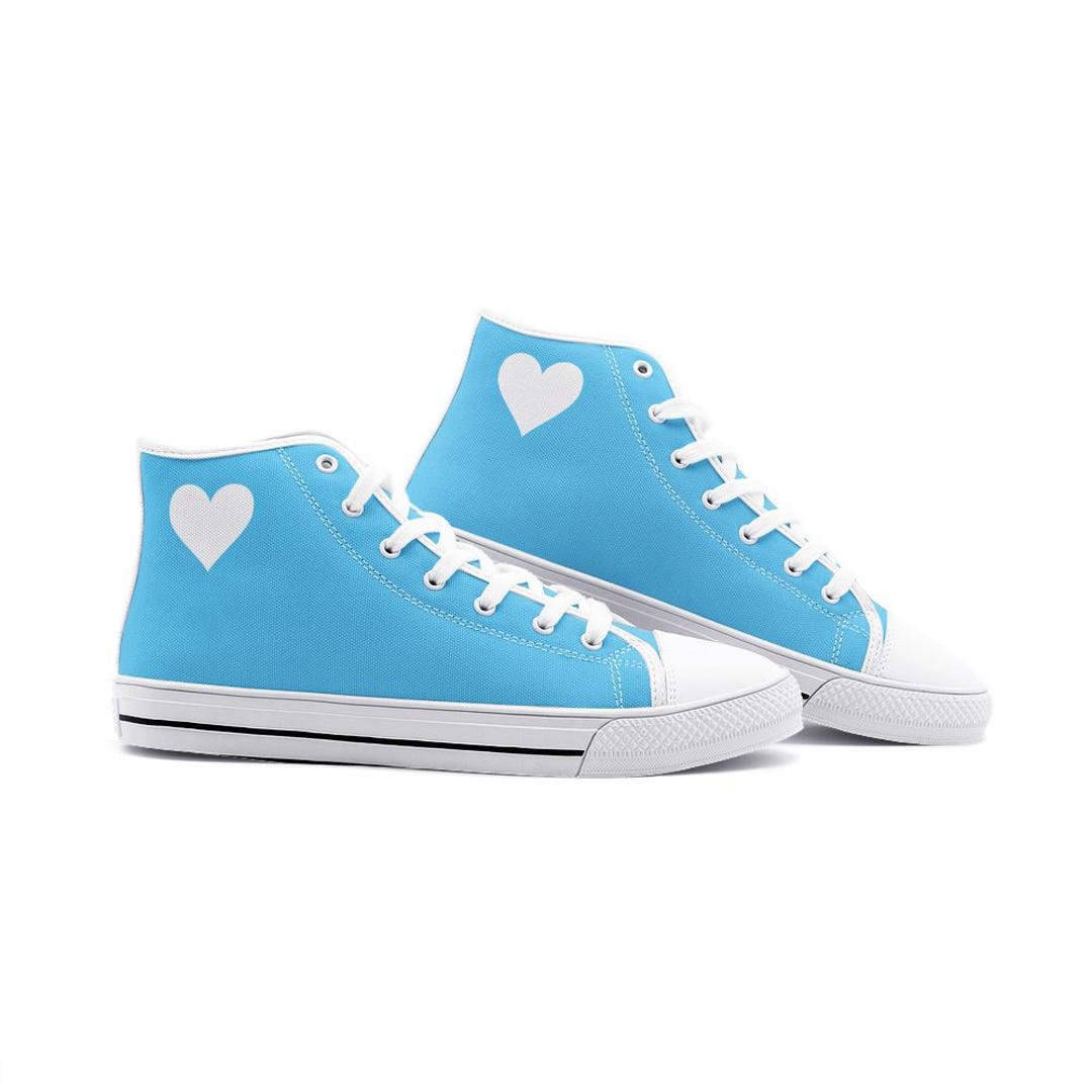 Low Sneakers in Sky Blue