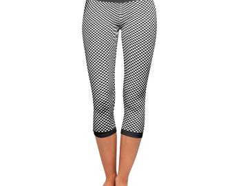 Black Yoga Capri Leggings