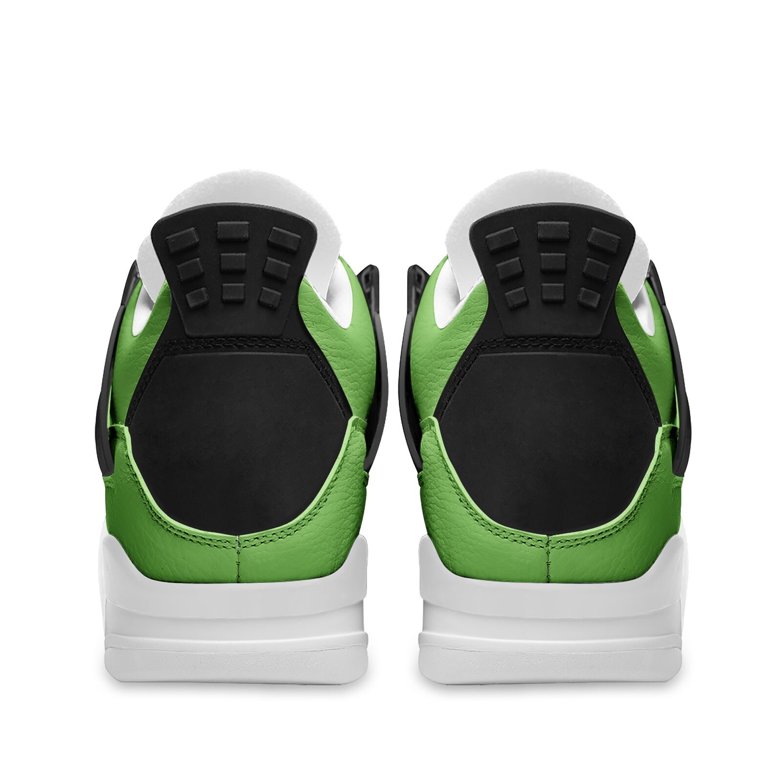 bright green sneakers