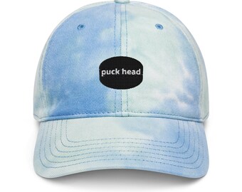 Tie dye hockey hats