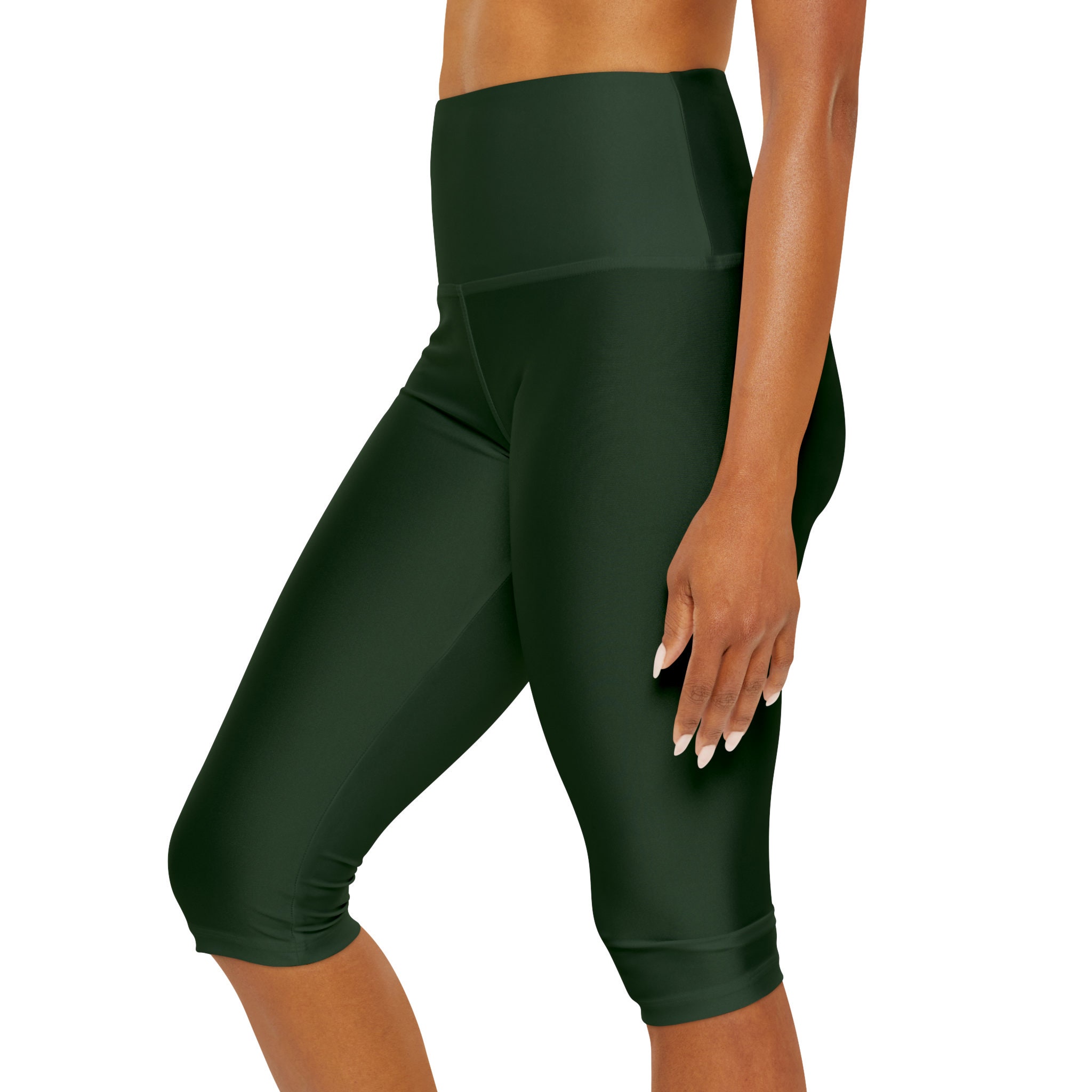Green spandex shop leggings