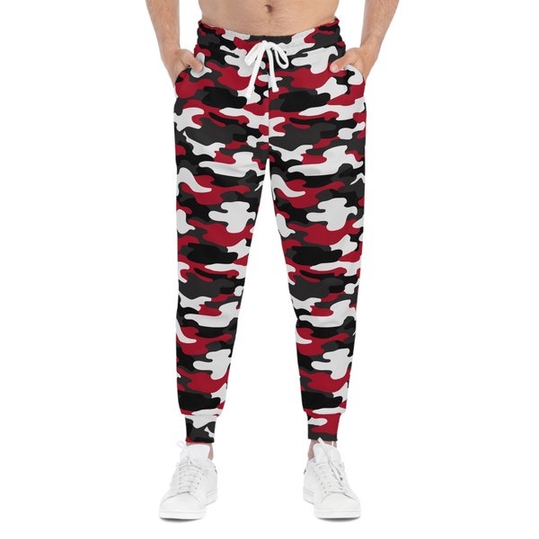 Mens Red Camo Pants Etsy