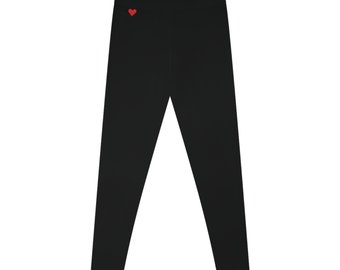 Rekbare zwarte legging