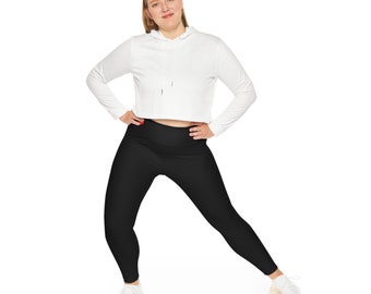 Plus Size Black Leggings