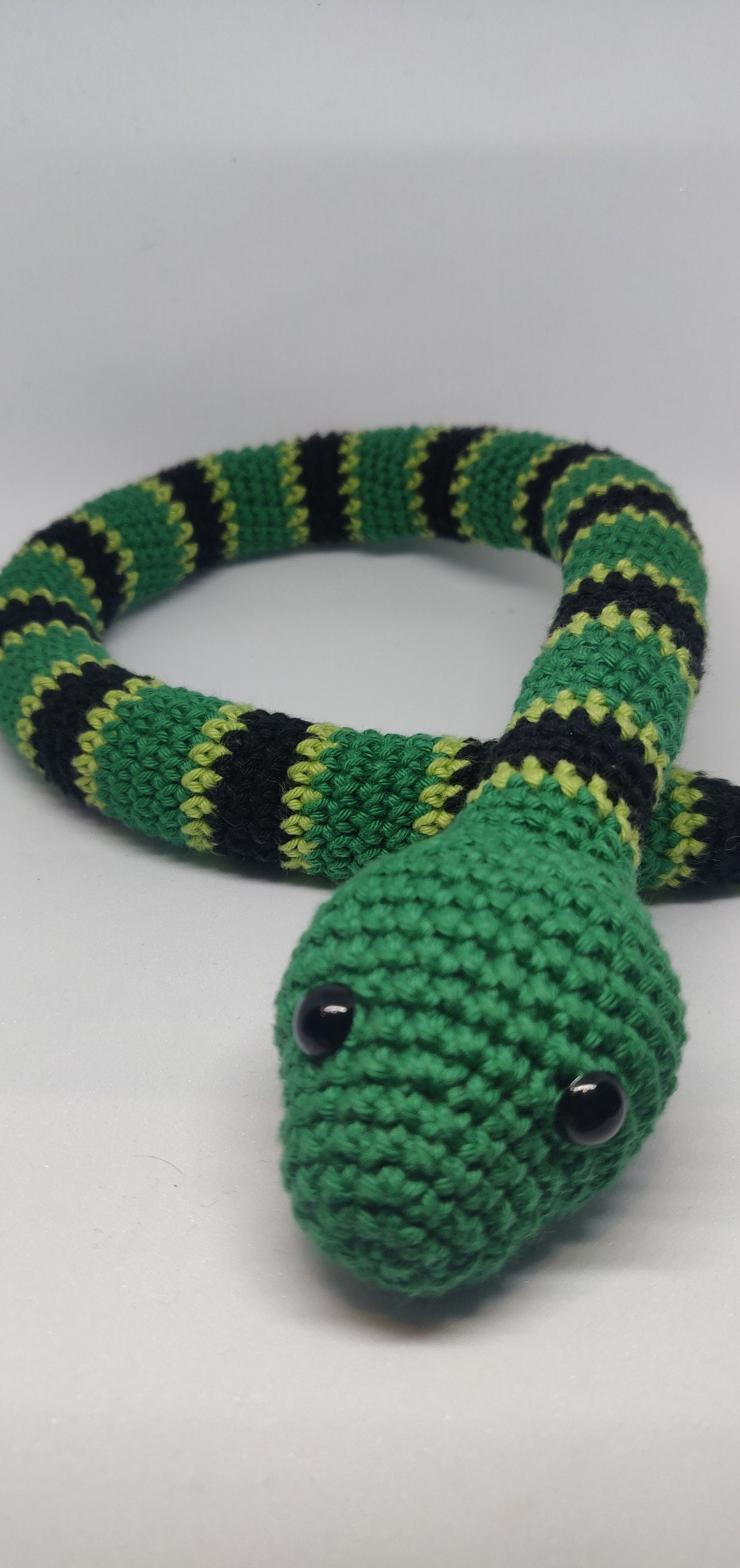 100 cotton handmade Crochet snake Etsy