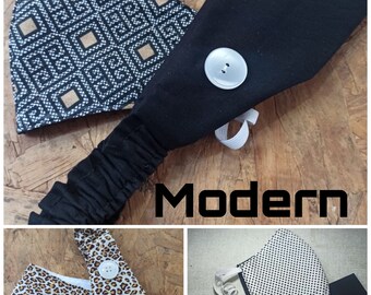 Stylish mask/headband set
