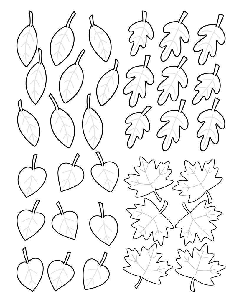Gratitude tree coloring page etsy