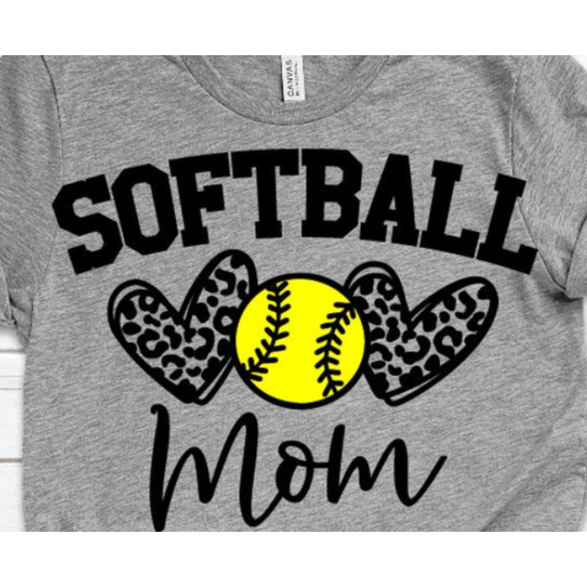 Download Softball Mom Svg Leopard Heart Svg Leopard Print Svg ...