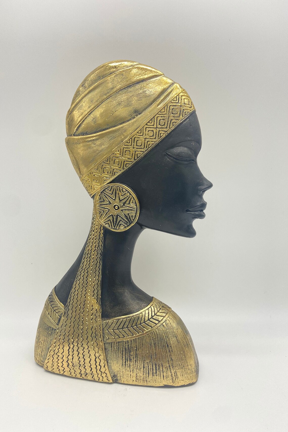 Statue afroaméricaine dame noire sculpture et statue Etsy