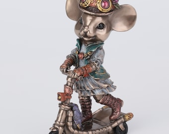 Mister Mouse | Mouse Skater | Mouse Collection | Mouse Figurines | Housewarming Gifts Home Decor | Mother Day Gift Decor | Mini Mouse