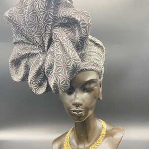 African American Bust Sculpture, Black African Women Bust Statue, African American Black Lady Home Decorative Table Top