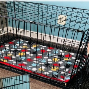 Kennel Mat Sewing Pattern: Fleece Dog Crate Pad (PDF Pattern)
