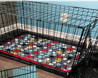 Kennel Mat Sewing Pattern: Fleece Dog Crate Pad (PDF Pattern)