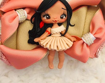 Pocahontas Girl Hair Clip