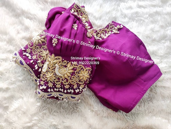 Maggam work blouses 2020 sales