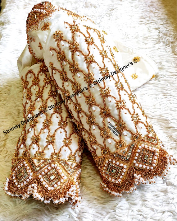 Camisa Blanca Blusas Bordadas A Mano Con Piedras Blusa Bordada De