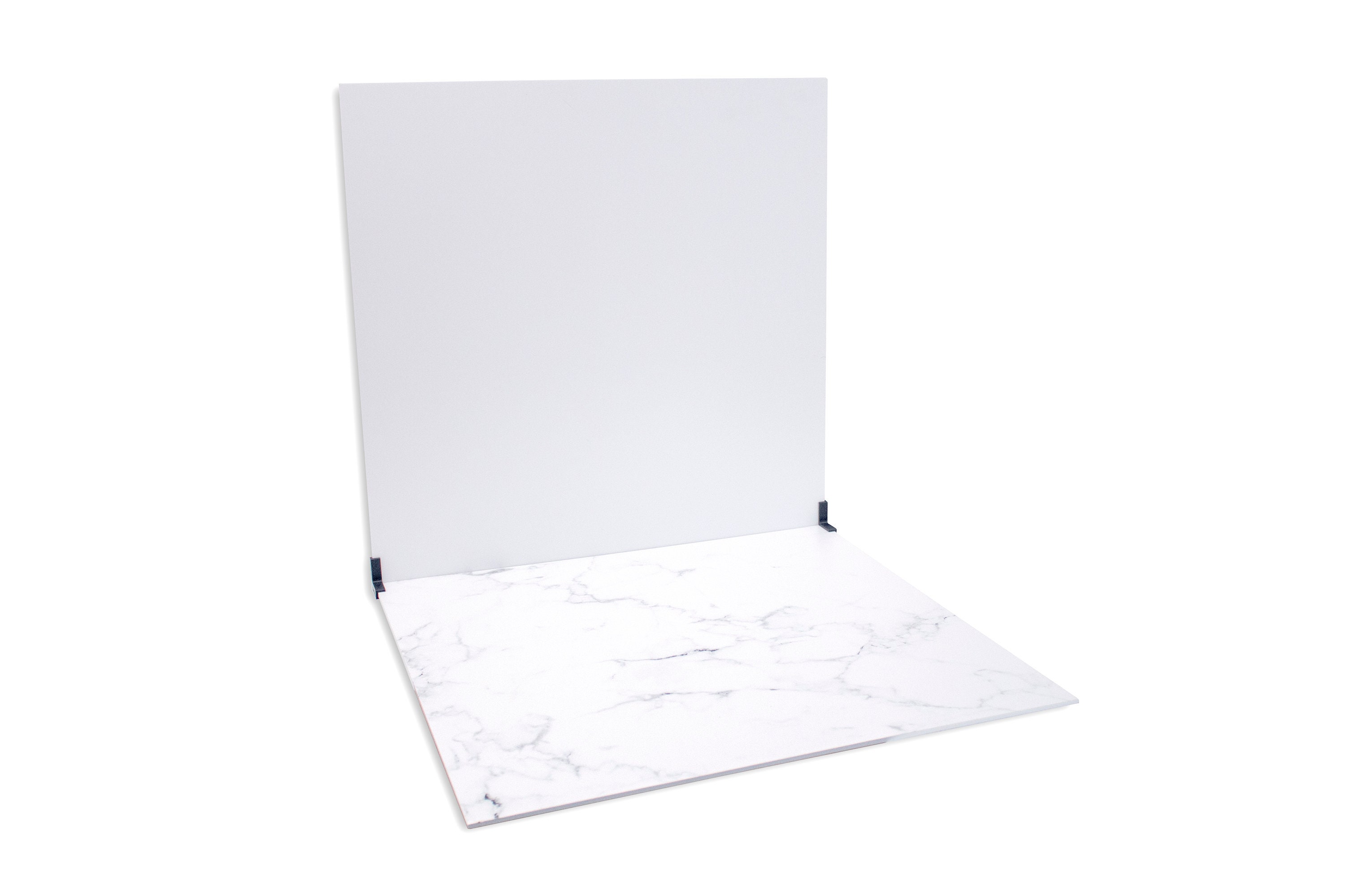 2 piece photography backdrop boards Pure white and Matt Etsy