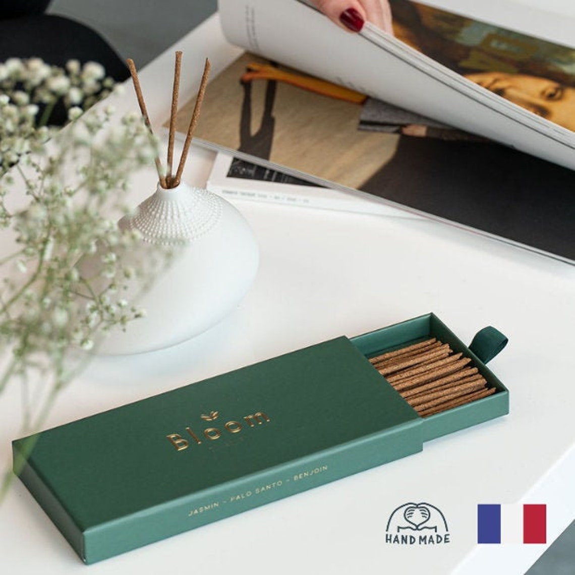 40 Natural French Incense Handmade Etsy