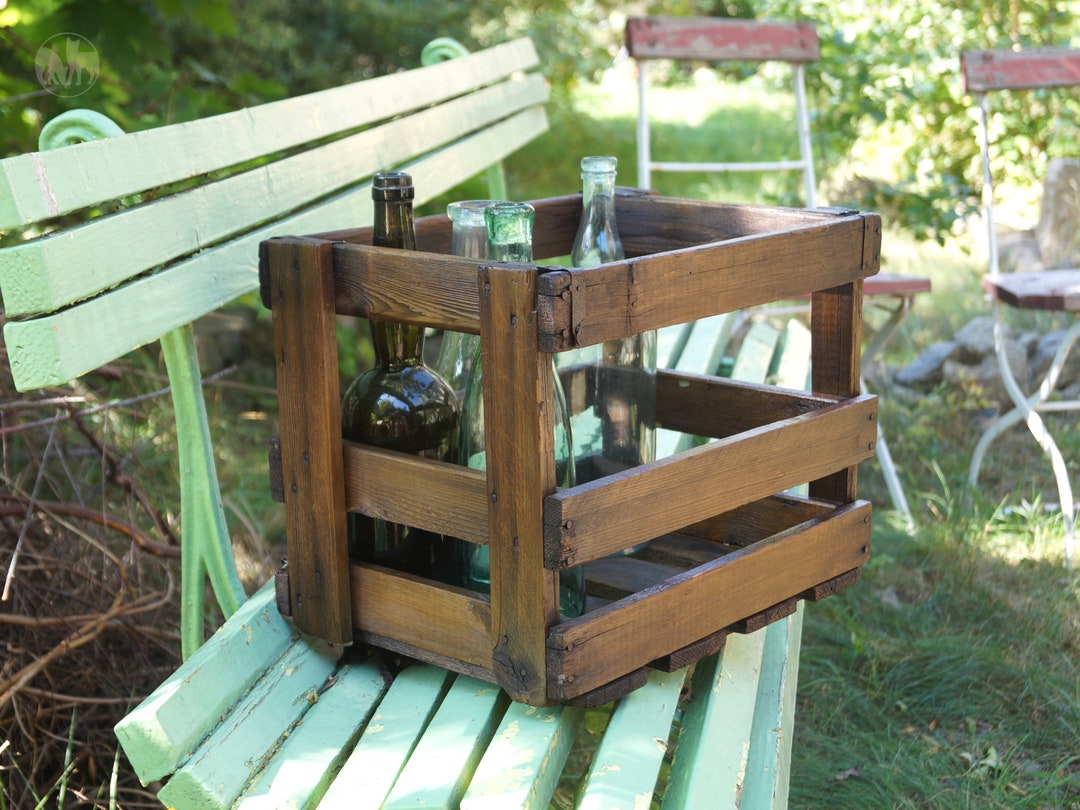 Antique Wooden Box Vintage Wine Box Made of Wood Wooden Box Etsy