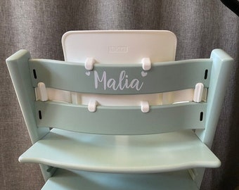 Sticker for Tripp Trapp, sticker high chair "Heart", personalized sticker