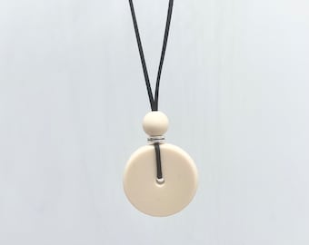 minimalistische Kette, sensomotorische Kette aus Silikon, verschiedene Farben