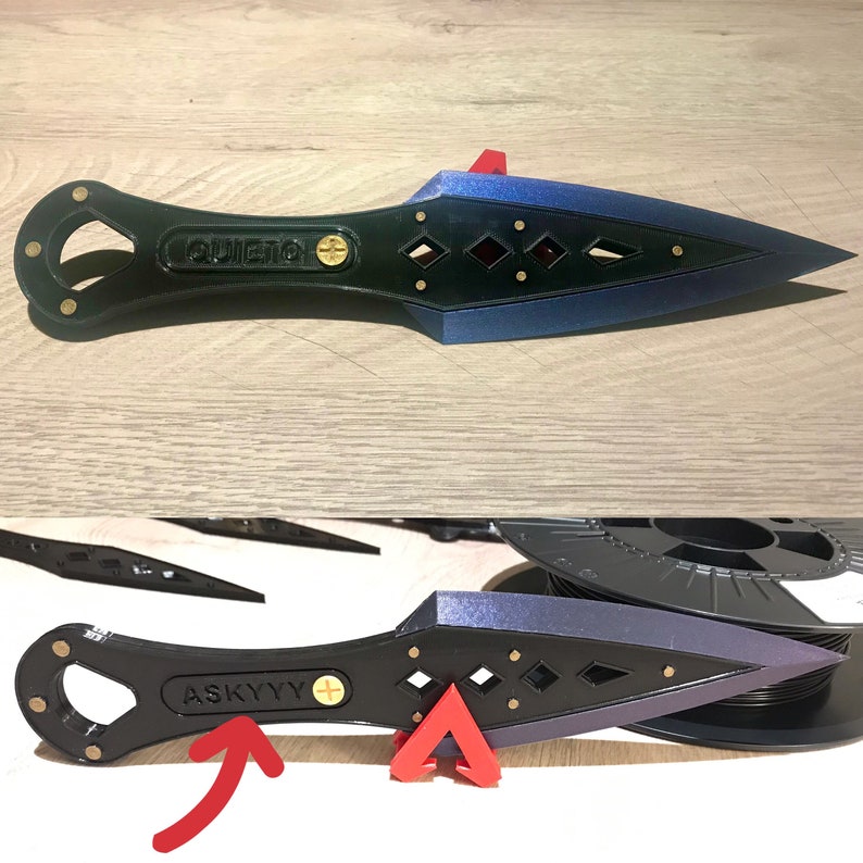 KUNAI WRAITH Heirloom Apex Legends Customizable Apex Logo Etsy UK