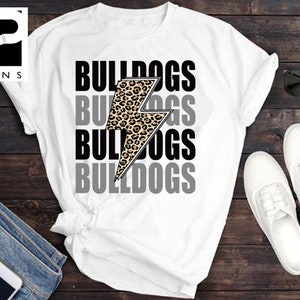 Enterprise Bulldogs Lighting Bolt