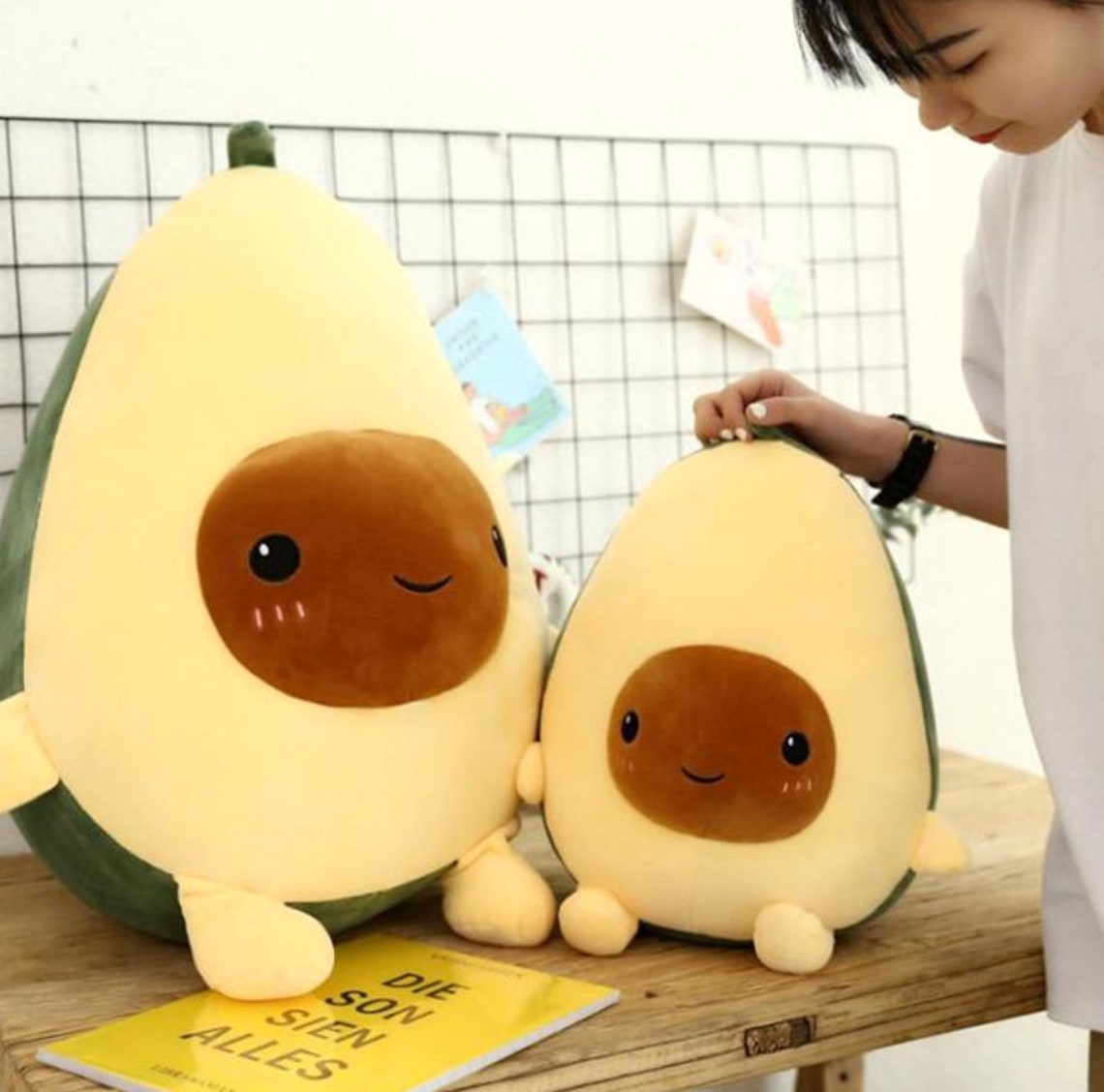 Cute Kawaii Avocado Plush Toy Avocado Family Plushies Dolls | Etsy