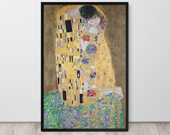 Gustav Klimt,the Kiss,art Prints,vintage Art,canvas Wall Art