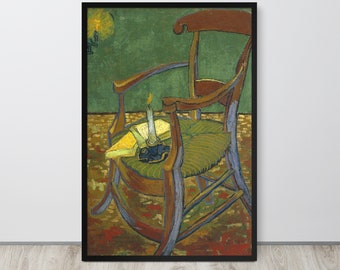 Vincent Van Gogh - Gauguins Stuhl (1888) - Kunstdruck