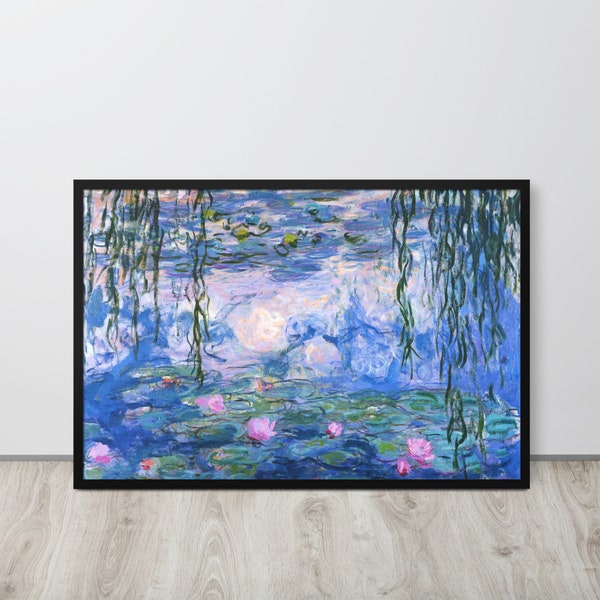 Claude Monet - Seerosen Nympheas (1919) - Fine Art Print