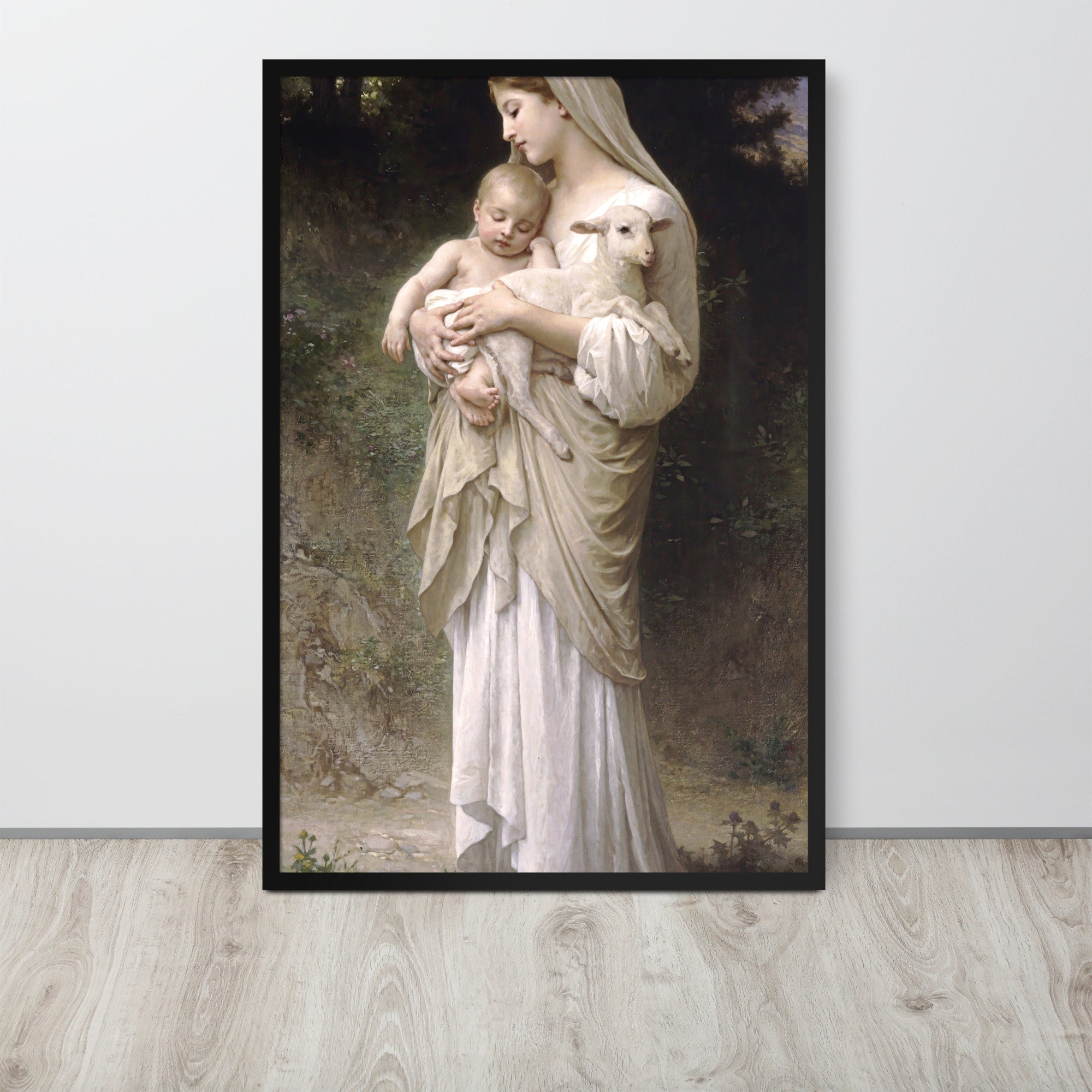 William-adolphe Bouguereau - Innocence (1893) - Fine Art Print - Etsy