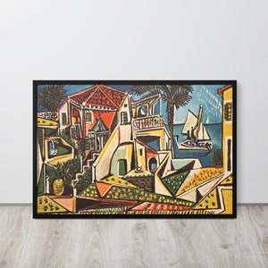 Pablo Picasso - Mediterranean Landscape (1952) - Fine Art Print