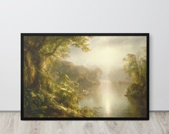 Frederic Edwin Church - Morning in the Tropics (1858) - Fine Art Print