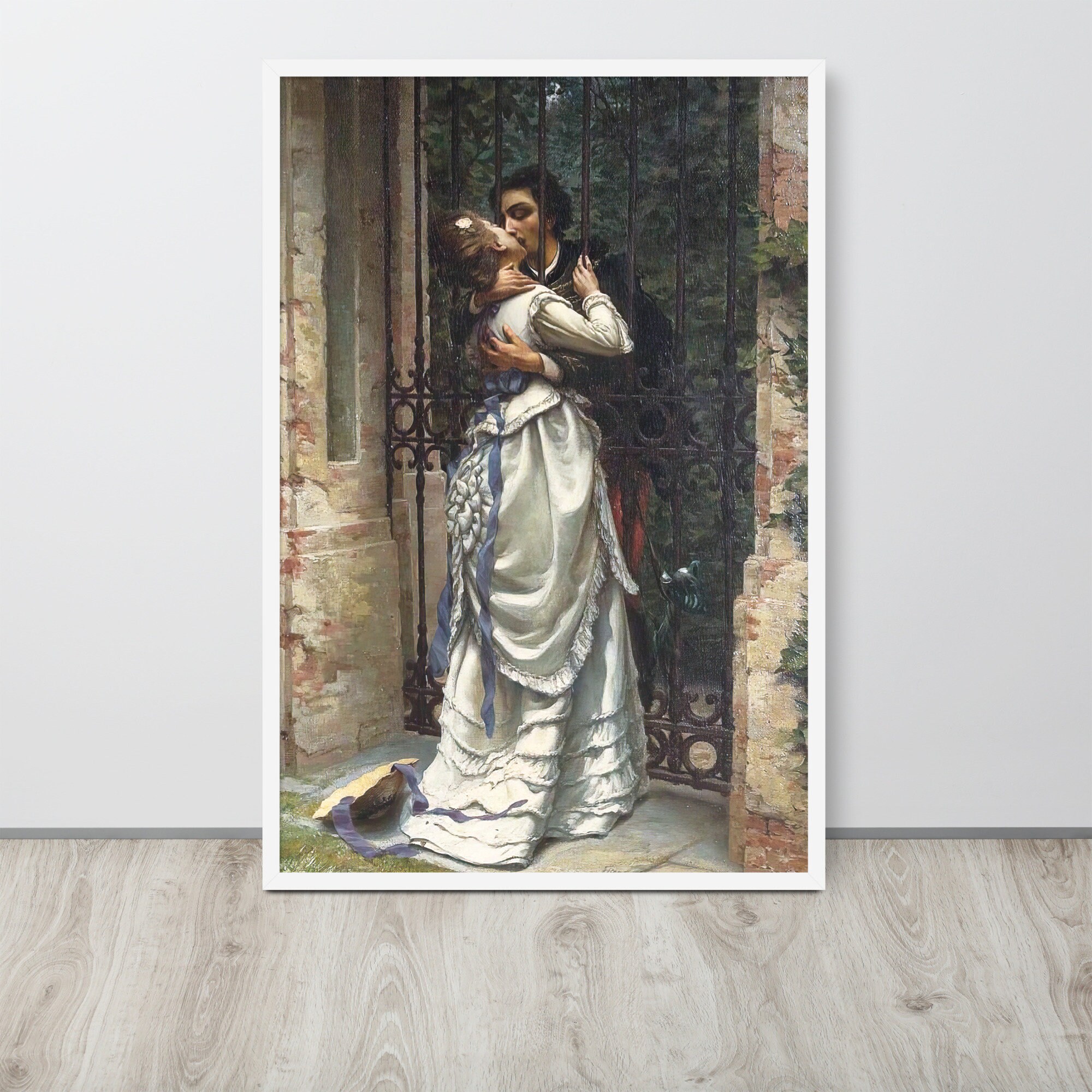 シルヴィオ・アラソン - 接吻 (1910) - ファインアートプリント - Etsy