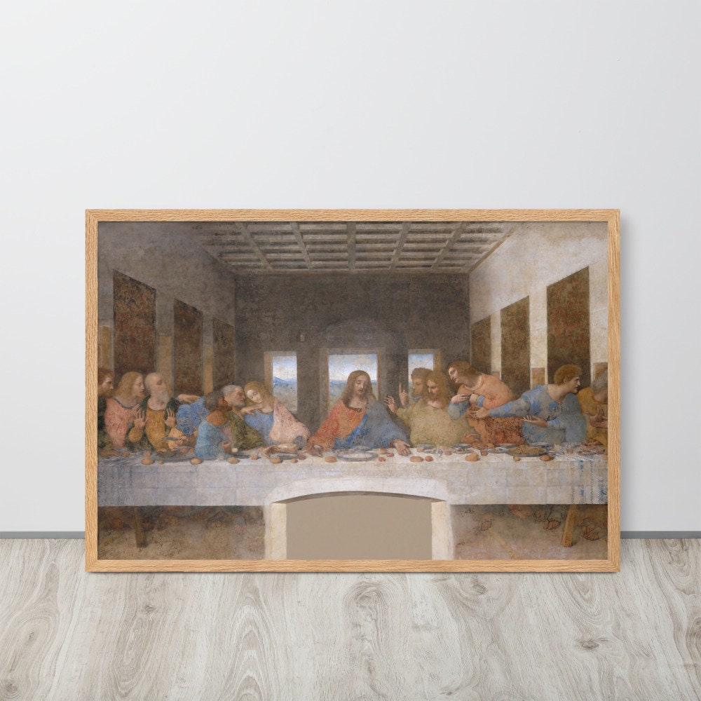 レオナルド ダ ヴィンチ - 最後の晩餐 (1495–1498) - ファインアート