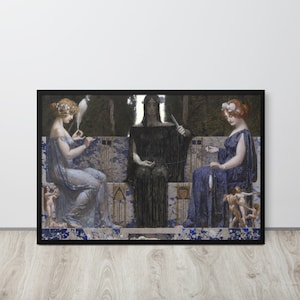 Alexander Rothaug - the Three Fates (1910) - Fine Art Print - Etsy