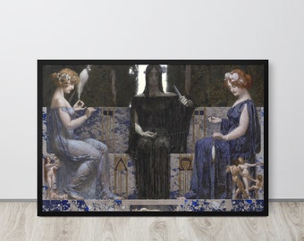 アレクサンダー・ロトハウグ『運命の三女神』（1910年） - 神話と異教